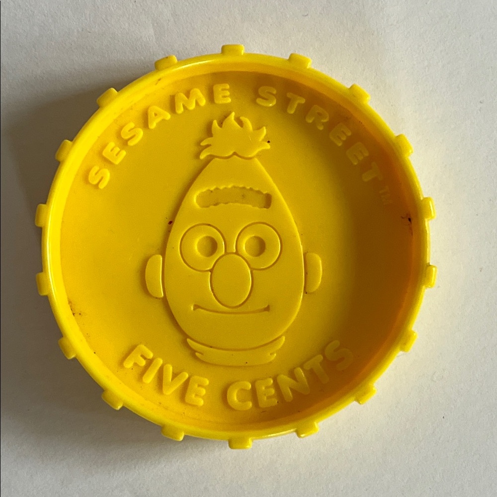 Vintage Sesame Street Cash Register Money Elmo Bert Ernie Cookie Monster - Picture 10 of 15